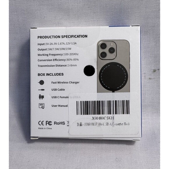Magnetic Wireless Charger 15w For iPhone new in box - Picture 3 of 5
